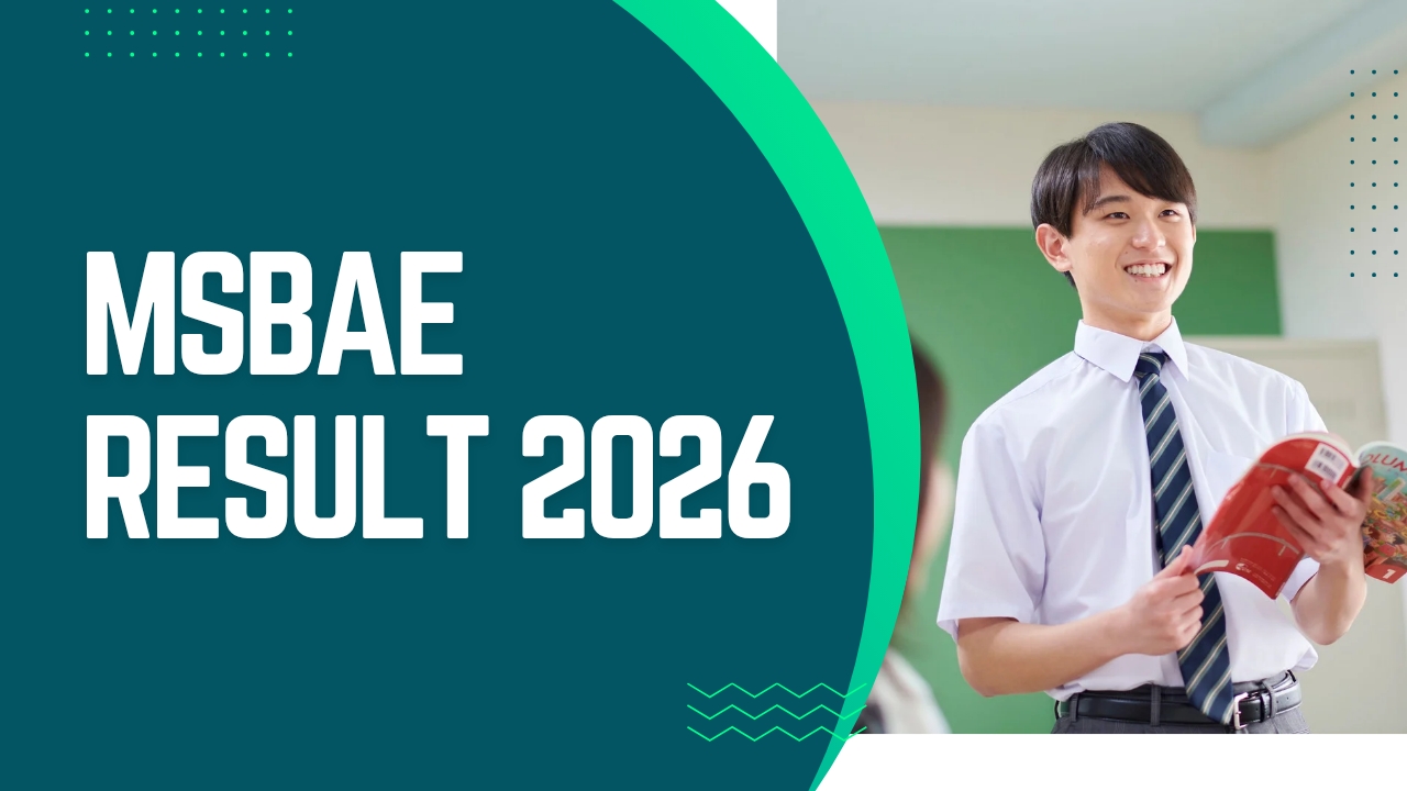 MSBAE Result 2026 Check Online | 10th & 12th Adult Education Board